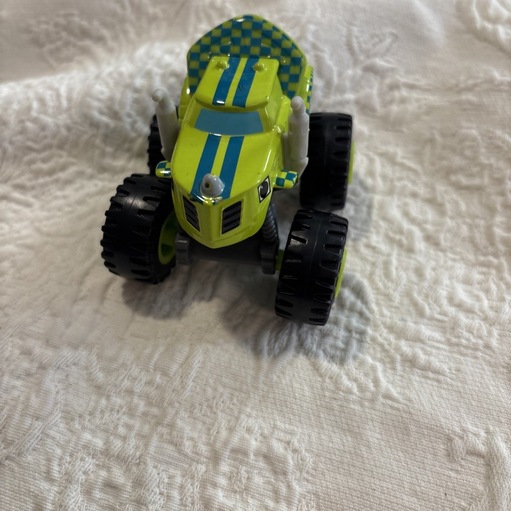 Blaze and The Monster Machines Zeg Checkered Flag Used